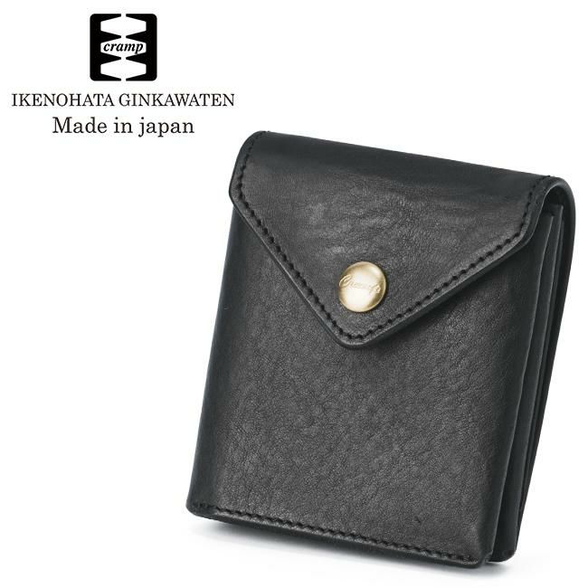 クランプ イタリアンシュリンクレザー 二つ折り財布 Cramp cr-175
