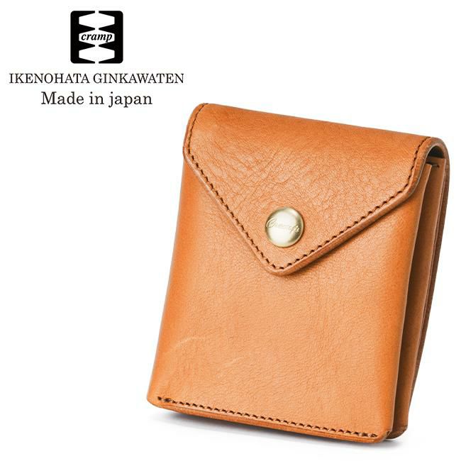 クランプ イタリアンシュリンクレザー 二つ折り財布 Cramp cr-175