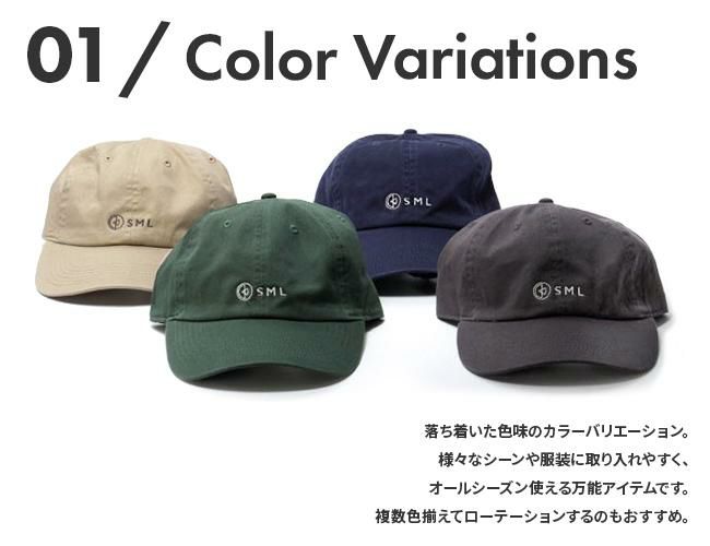 SML LOGO CAP 帽子  sml-876000
