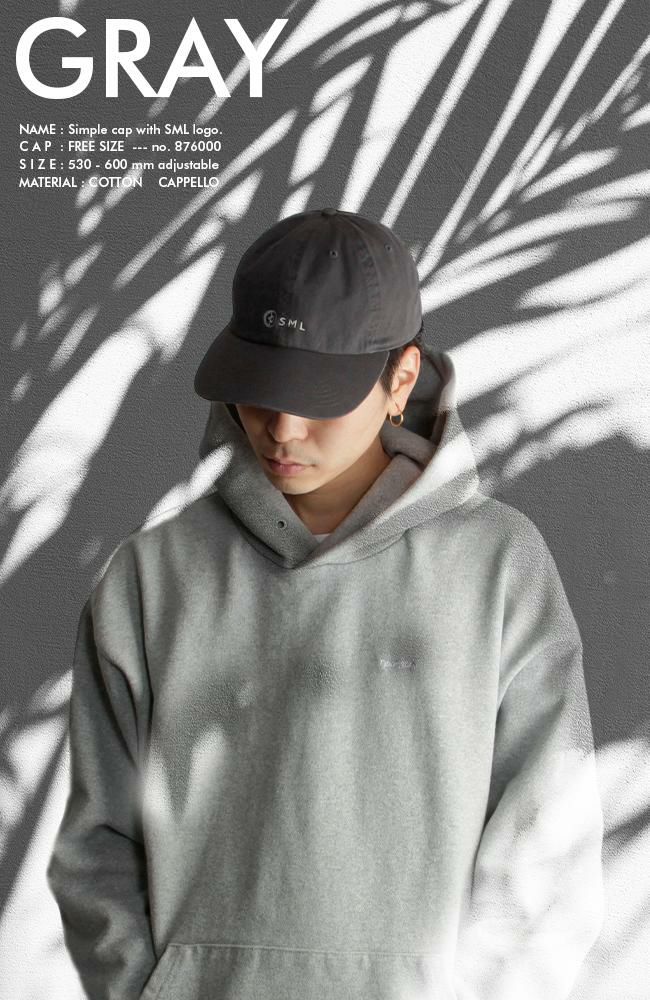SML LOGO CAP 帽子  sml-876000