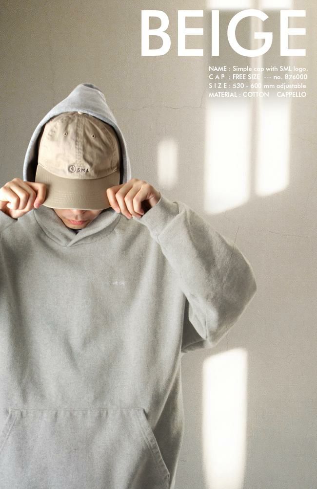 SML LOGO CAP 帽子  sml-876000