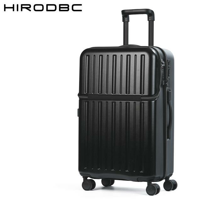 正規取扱店】DBCラゲージ スーツケース Mサイズ 60L トップオープンポケット ワンタッチキャスターストッパー HIRODBC Dimitra  ADIM-TO