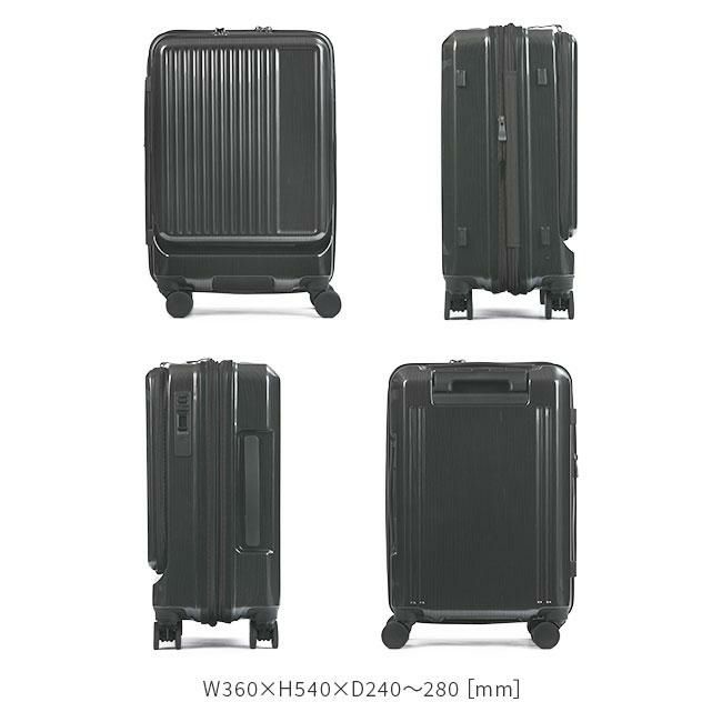 グランプラス フロントオープンキャリー スーツケース  ground-2202
