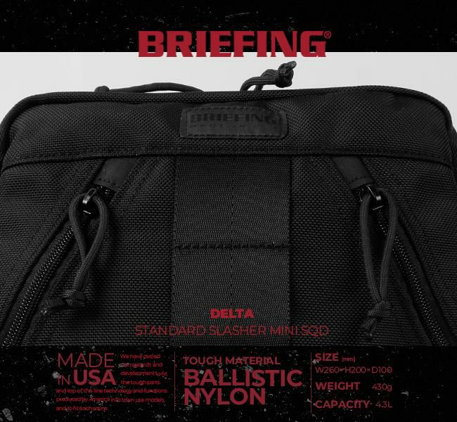 ブリーフィング USA デルタ ショルダーバッグ BRIEFING DELTA STANDARD