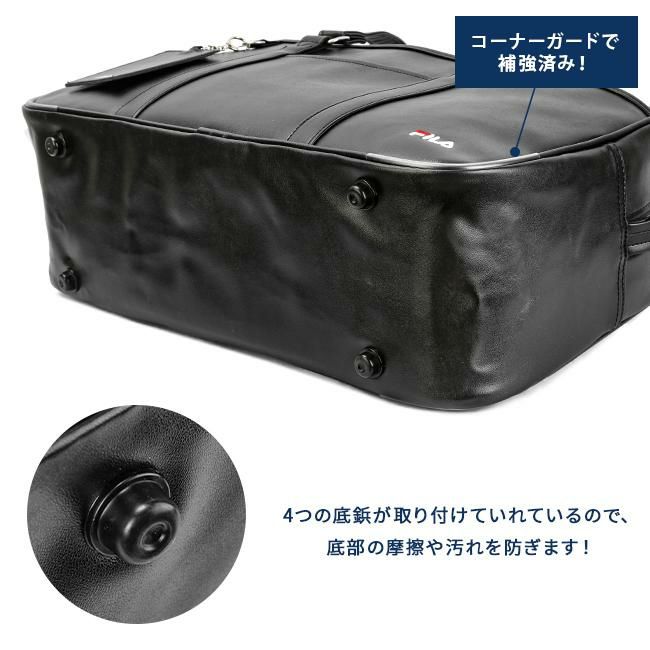 フィラ 合皮 ボストンバッグ FILA fila-7831