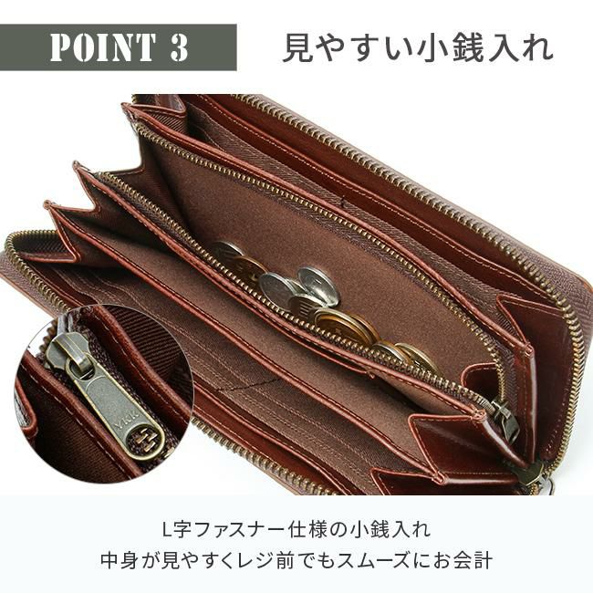 アヴィレックス バイデ 長財布 AVIREX ax9102