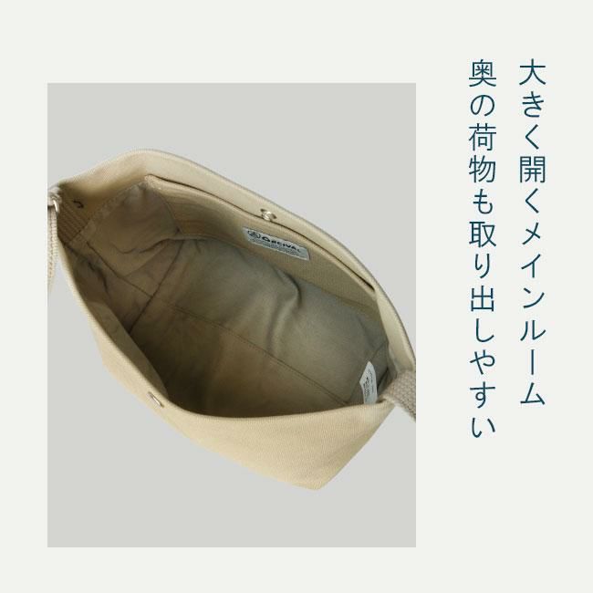 オーシバル LIGHT CANVAS ショルダーバッグ ORCIVAL lcv-shoulder-m