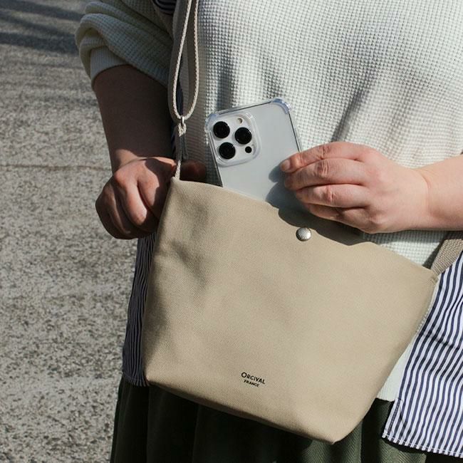 オーシバル LIGHT CANVAS ショルダーバッグ ORCIVAL lcv-shoulder-m