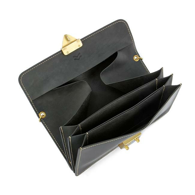 スロウ コードバン ショルダーウォレット SLOW so875p