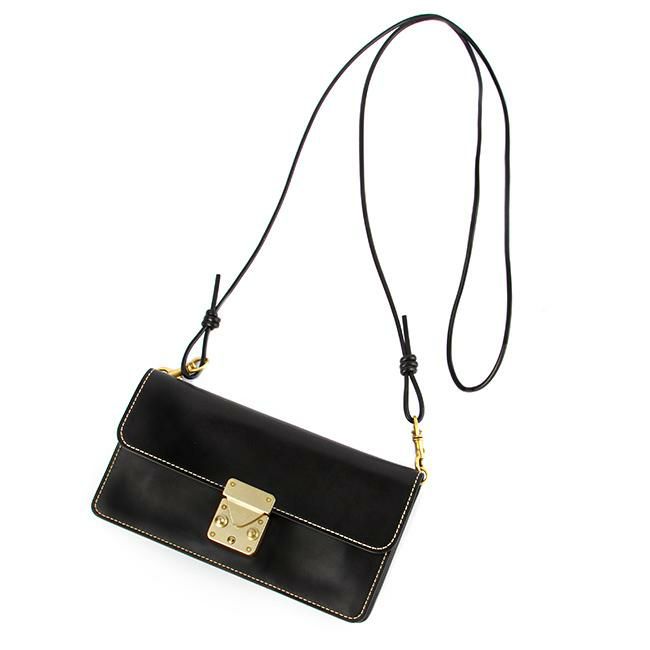 スロウ コードバン ショルダーウォレット SLOW so875p