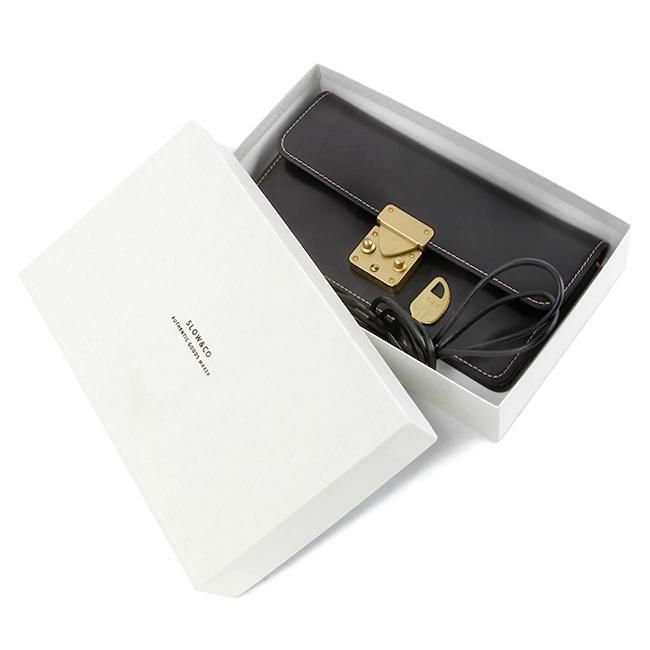 スロウ コードバン ショルダーウォレット SLOW so875p