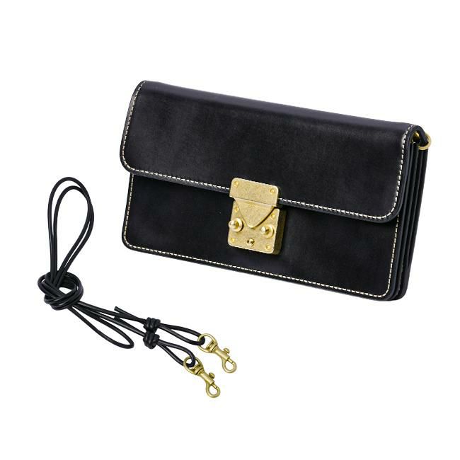 スロウ コードバン ショルダーウォレット SLOW so875p