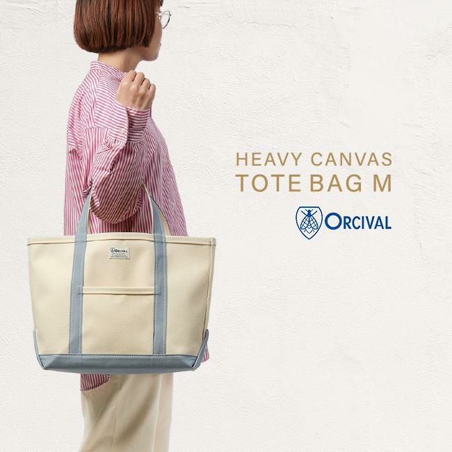 オーシバル HEAVY CANVAS トートバッグ ORCIVAL kwc-tote-m