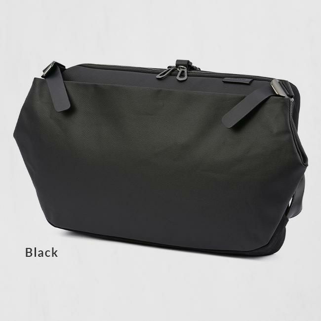côte&ciel | Riss Coated Canvas Black côte&ciel US