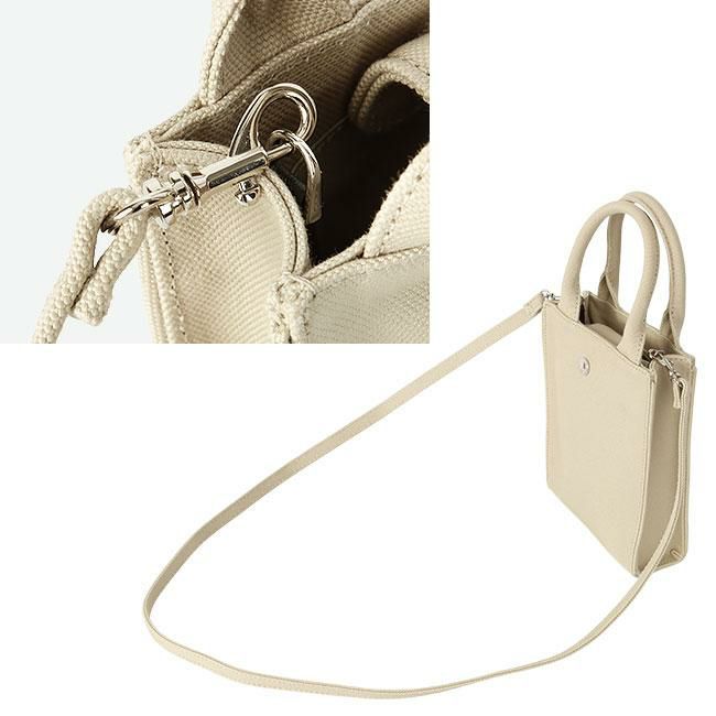 オーシバル LIGHT CANVAS ショルダーバッグ ORCIVAL lcv-m-square