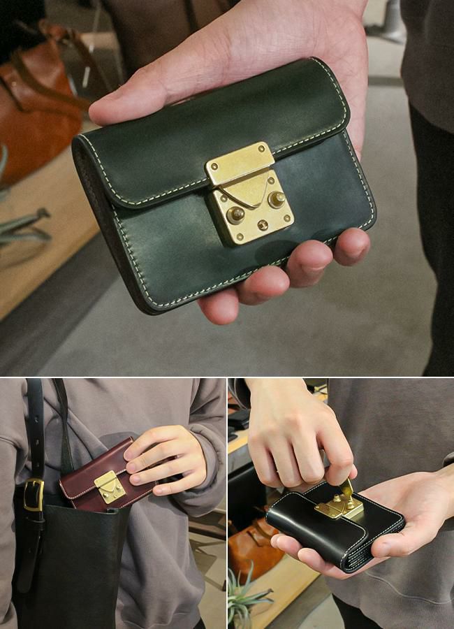 スロウ コードバン ミニウォレット SLOW so878p