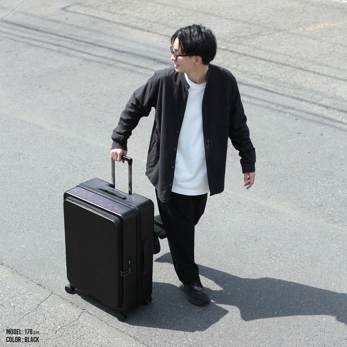 [公式] マンセル スーツケース 100L mansel-0011