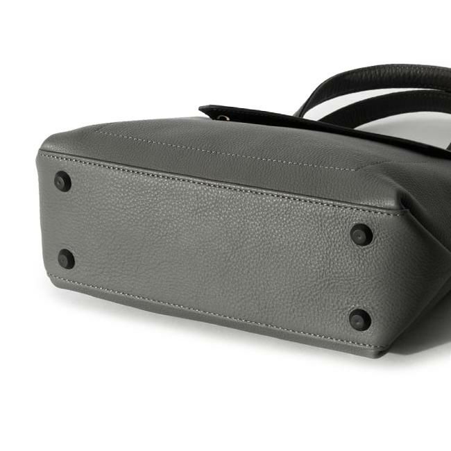 ✨美品✨ランバンコレクション トートバッグ　ボストンバッグ　レザー　シボ革　黒 ランバン コレクション LANVIN COLLECTION ランバンコレクション