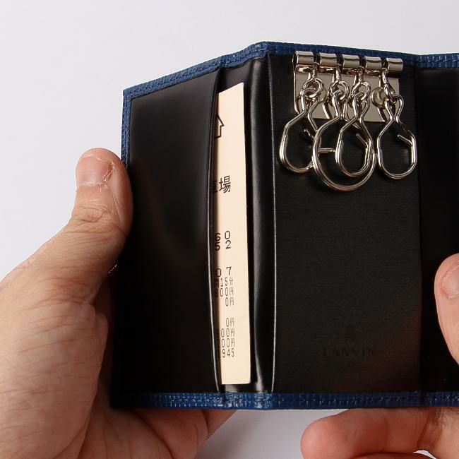 ランバンオンブルー ゼブダ キーケース キーホルダー LANVIN en Bleu lenb-529612