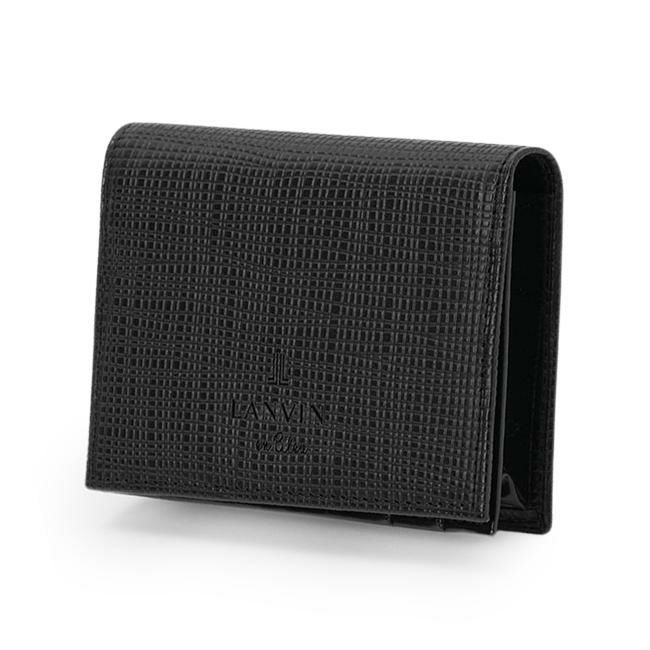 BLUE LABEL 名刺入れ 黒 ランバンオンブルー ゼブダ カードケース 名刺入れ LANVIN en