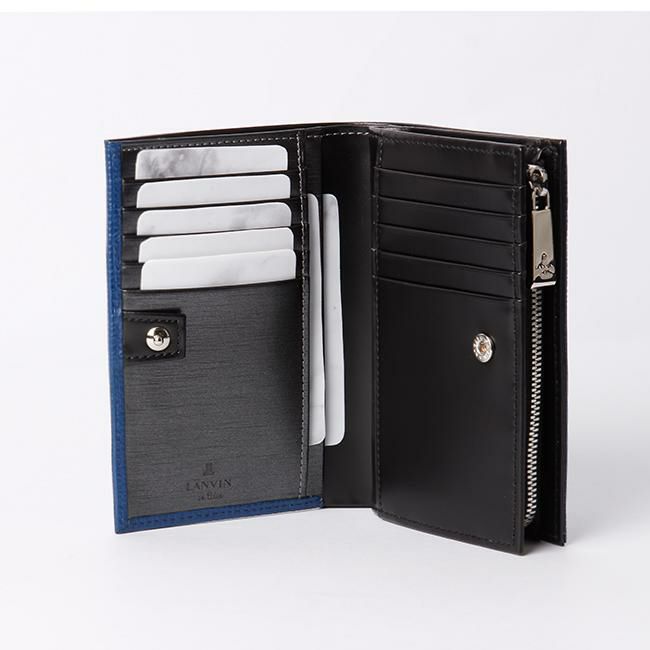 ランバンオンブルー ゼブダ ミドル財布 LANVIN en Bleu lenb-529615