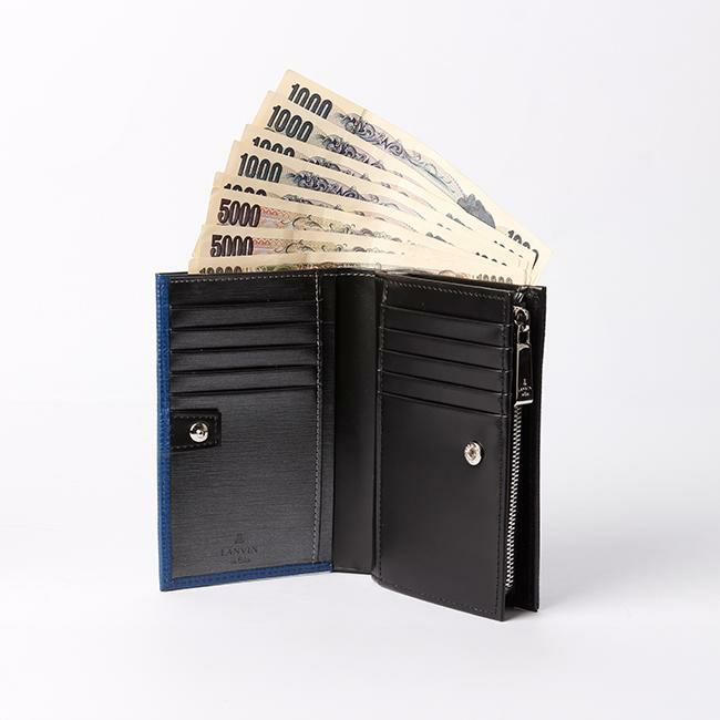 ランバンオンブルー ゼブダ ミドル財布 LANVIN en Bleu lenb-529615