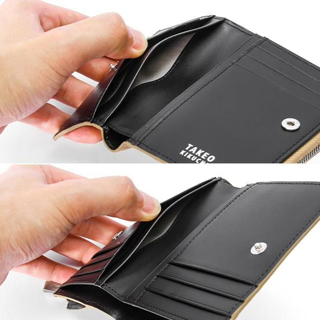 タケオキクチ タロン ミドル財布 TAKEO KIKUCHI tk-741605