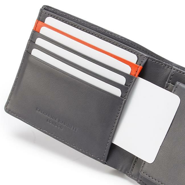 キャサリンハムネット ヴィータ 二つ折り財布 KATHARINE HAMNETT LONDON khl-490-50900