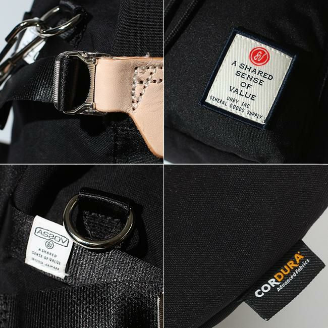 アッソブ ハイデンシティコーデュラ ショルダーバッグ A2SOV as2ov-152315