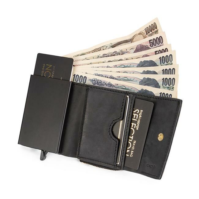 カクタ ペイメントハンター 三つ折り財布 CACTA cac-2042