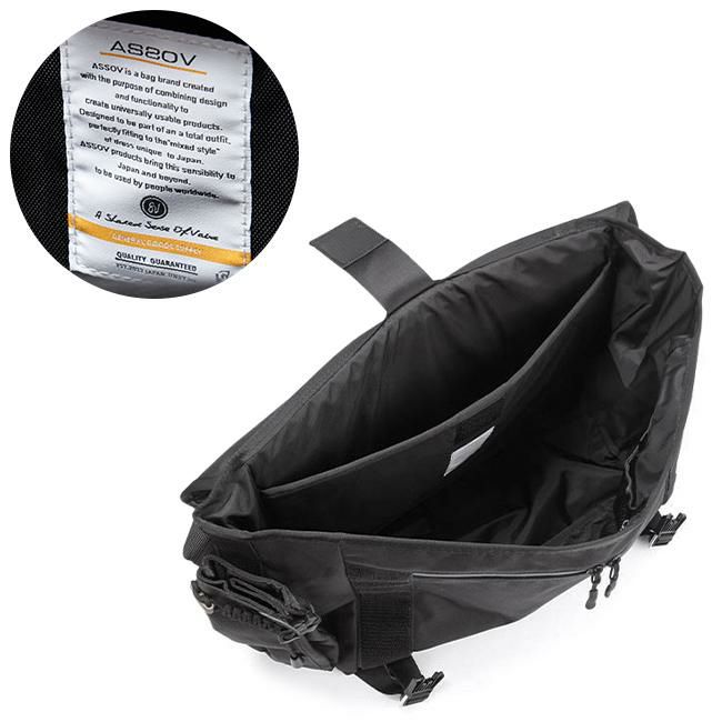 アッソブ コーデュラファインテックス メッセンジャーバッグ A2SOV as2ov-152318