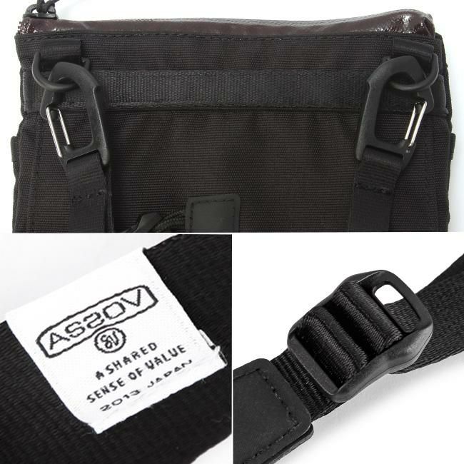 アッソブ コーデュラファインテックス ショルダーバッグ A2SOV as2ov-152319