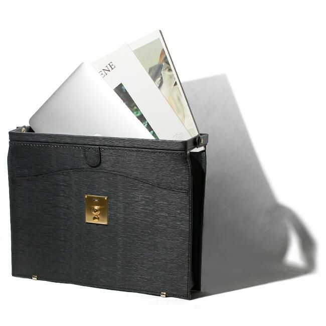 ペッレモルビダ PELLE MORBIDA×ファイブウッズ ダレスバッグ PELLE MORBIDA pmo-fw001