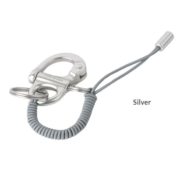 コートエシエル Polyester + Zinc Alloy キーケース キーホルダー c?te&ciel letgo