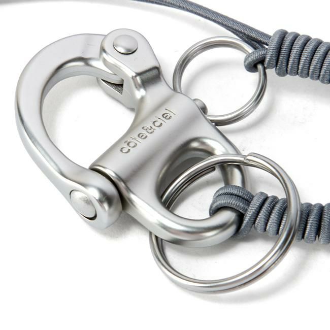 コートエシエル Polyester + Zinc Alloy キーケース キーホルダー c?te&ciel letgo