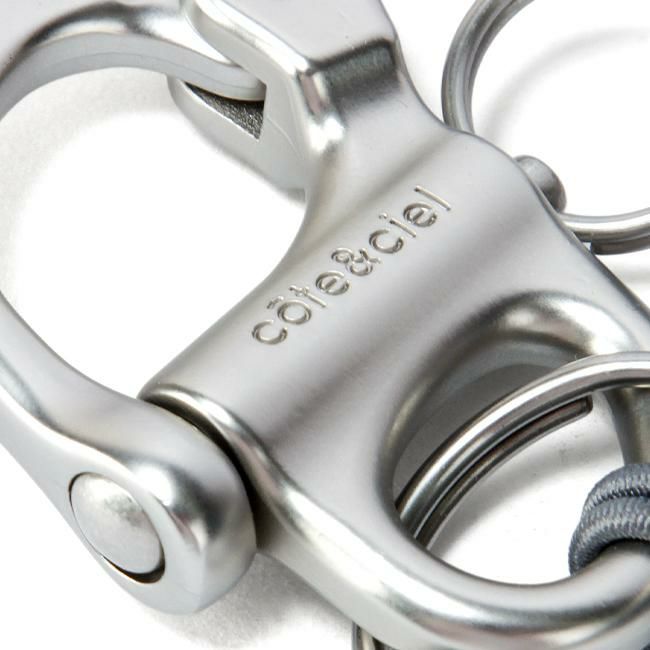 コートエシエル Polyester + Zinc Alloy キーケース キーホルダー c?te&ciel letgo