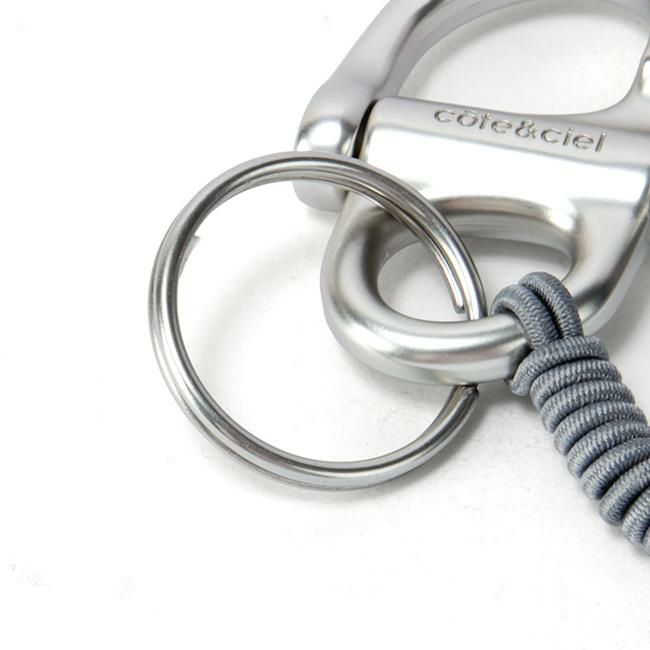 コートエシエル Polyester + Zinc Alloy キーケース キーホルダー c?te&ciel letgo