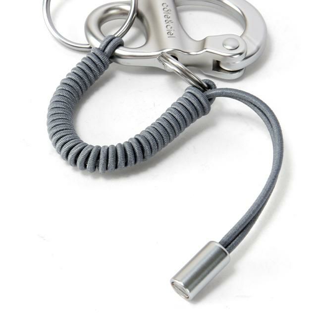 コートエシエル Polyester + Zinc Alloy キーケース キーホルダー c?te&ciel letgo