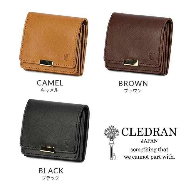 クレドラン クア 二つ折り財布 CLEDRAN cl3729