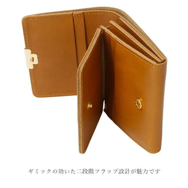 クレドラン クア 二つ折り財布 CLEDRAN cl3729