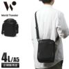 ワールドトラベラー クロトS ショルダーバッグ World Traveler wt-17472