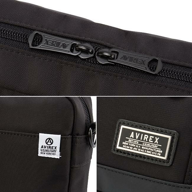 アヴィレックス ソリッド ショルダーバッグ AVIREX ax2056