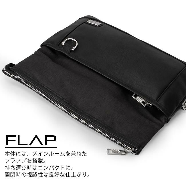 NICOLE L・I COLLECTION ファーカス クラッチバッグ セカンドバッグ  nil281