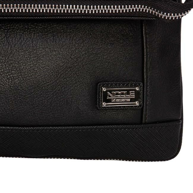 NICOLE L・I COLLECTION ファーカス クラッチバッグ セカンドバッグ  nil281