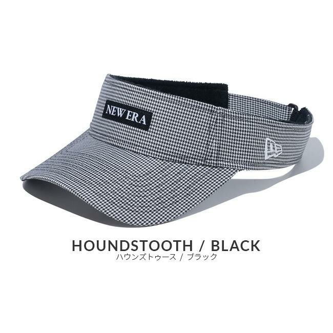 ニューエラ Houndstooth 帽子 NEW ERA gf-visor-ht