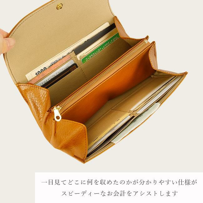 CLEDRAN 長財布　チョコブラウン クレドラン CLEDRAN クレドラン 財布 長財布 レディース