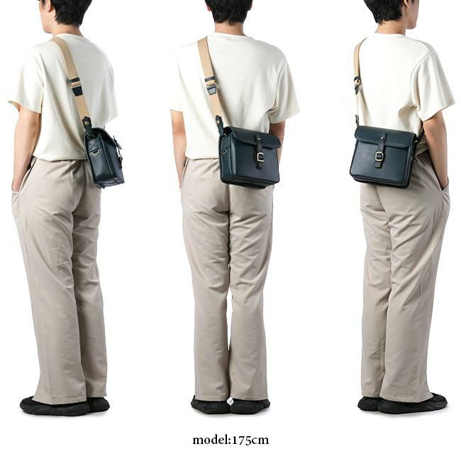 シルバーレイククラブ オイルレザーシリーズ ショルダーバッグ SILVER LAKE CLUB slc-130182