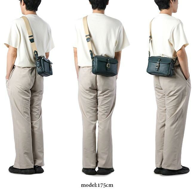 シルバーレイククラブ オイルレザーシリーズ ショルダーバッグ SILVER LAKE CLUB slc-130184