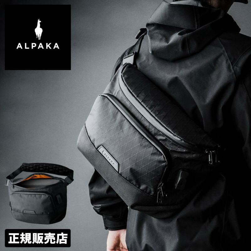 正規取扱店】アルパカ ボディバッグ メンズ ブラボースリング