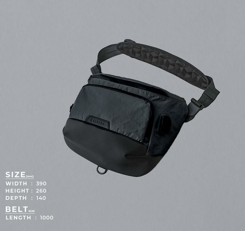 アルパカ bravo_slingmax_xpac ボディバッグ ALPAKA bravo-slingmax-xp